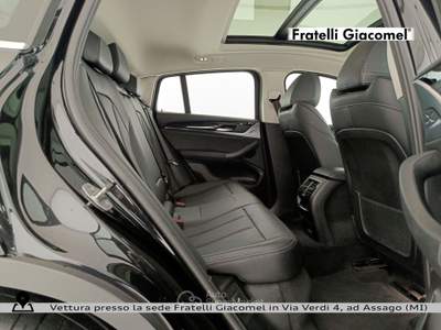 BMW X4 xdrive20i mhev 48v auto Nero usata Assago