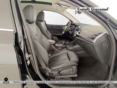 BMW X4 xdrive20i mhev 48v auto Nero usata Assago