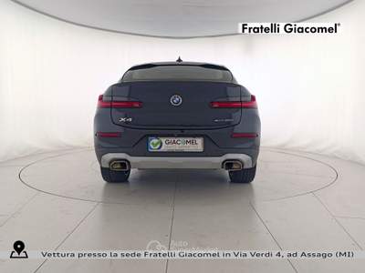 BMW X4 xdrive20i mhev 48v auto Nero usata Assago