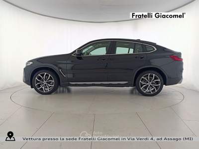 BMW X4 xdrive20i mhev 48v auto Nero usata Assago