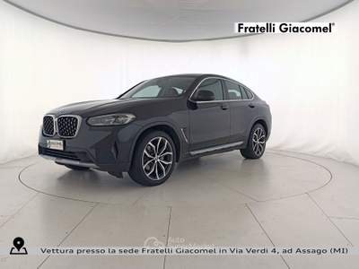 BMW X4 xdrive20i mhev 48v auto Nero usata Assago