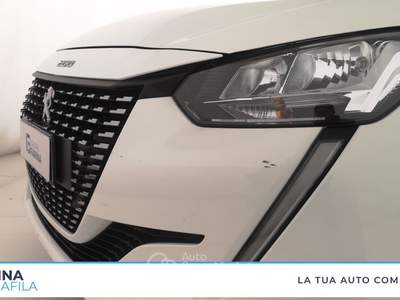 Peugeot 208  - 208 1.5 bluehdi active pack s&s 100cv Bianco usata Marcianise