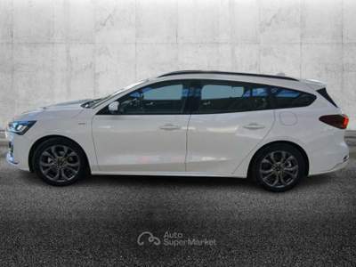 Ford Focus 1.0 EcoBoost Hybrid 125CV SW ST Line Bianco usata Pieve di Cento