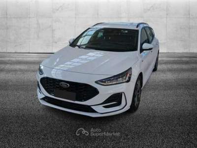 Ford Focus 1.0 EcoBoost Hybrid 125CV SW ST Line Bianco usata Pieve di Cento