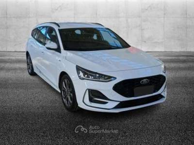 Ford Focus 1.0 EcoBoost Hybrid 125CV SW ST Line Bianco usata Pieve di Cento