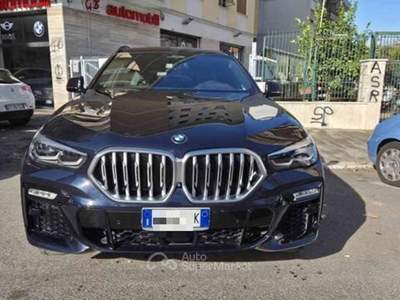 BMW X6 xDrive30d 48V Msport Blu/Azzurro usata Roma