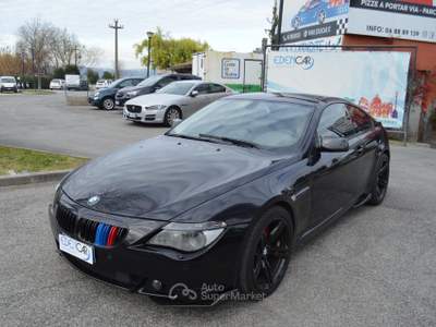 BMW Serie 6 Gran Coupé 640i 645Ci Coupe Nero usata Roma