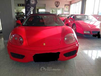 Ferrari 360 Ufficiale! Km certificati/tagliandati Ferrari - ASI Rosso usata Prato