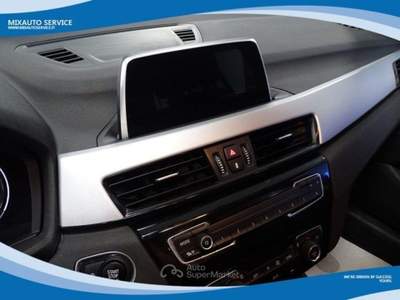 BMW X1 sDrive 18d Business AUT EU6 Nero usata Latina