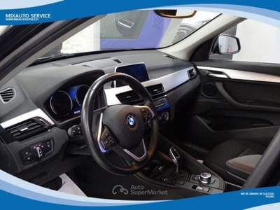BMW X1 sDrive 18d Business AUT EU6 Nero usata Latina