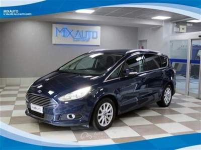 Ford S-Max 2.0 TDCI 180cv Titanium Business PowerShift EU6 Blu/Azzurro usata Latina