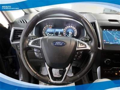 Ford S-Max 2.0 TDCI 180cv Titanium Business PowerShift EU6 Blu/Azzurro usata Latina