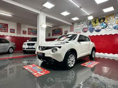 Nissan Juke 1.5 110cv TEKNA Bianco usata Giugliano in Campania