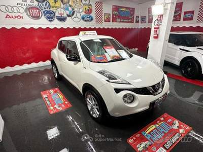 Nissan Juke 1.5 110cv TEKNA Bianco usata Giugliano in Campania