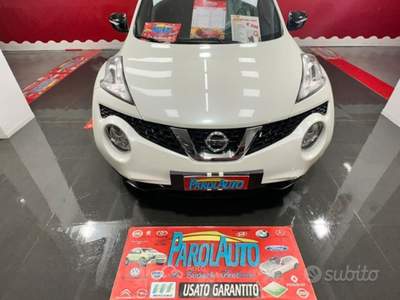 Nissan Juke 1.5 110cv TEKNA Bianco usata Giugliano in Campania