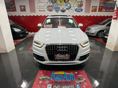 Audi Q3 140cv S Line Edition - 2014 Bianco usata Giugliano in Campania