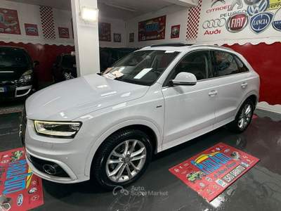 Audi Q3 140cv S Line Edition - 2014 Bianco usata Giugliano in Campania