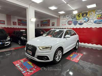 Audi Q3 140cv S Line Edition - 2014 Bianco usata Giugliano in Campania