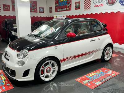 Abarth 500 C 1.4 Turbo T-Jet MTA 140cv - 2011 Bianco usata Giugliano in Campania