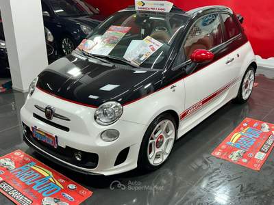 Abarth 500 C 1.4 Turbo T-Jet MTA 140cv - 2011 Bianco usata Giugliano in Campania