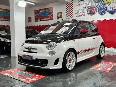 Abarth 500 C 1.4 Turbo T-Jet MTA 140cv - 2011 Bianco usata Giugliano in Campania