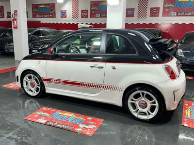 Abarth 500 C 1.4 Turbo T-Jet MTA 140cv - 2011 Bianco usata Giugliano in Campania