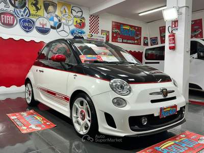 Abarth 500 C 1.4 Turbo T-Jet MTA 140cv - 2011 Bianco usata Giugliano in Campania