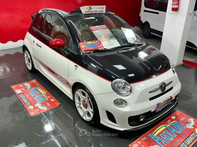 Abarth 500 C 1.4 Turbo T-Jet MTA 140cv - 2011 Bianco usata Giugliano in Campania