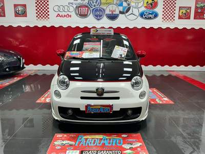 Abarth 500 C 1.4 Turbo T-Jet MTA 140cv - 2011 Bianco usata Giugliano in Campania