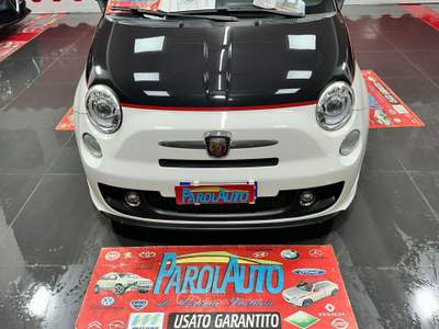 Abarth 500 C 1.4 Turbo T-Jet MTA 140cv - 2011 Bianco usata Giugliano in Campania