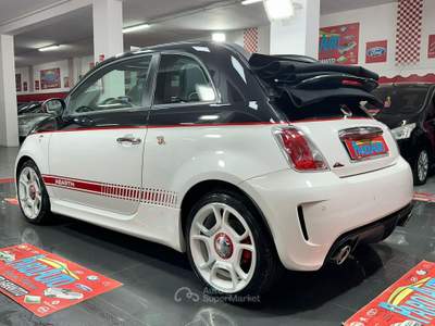 Abarth 500 C 1.4 Turbo T-Jet MTA 140cv - 2011 Bianco usata Giugliano in Campania