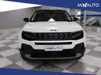 Jeep Avenger 1.2 Turbo E-Hybrid MHEV Summit FWD 100CV AUTO EU6 Con interni in pelle e tetto panoramico Bianco usata Latina