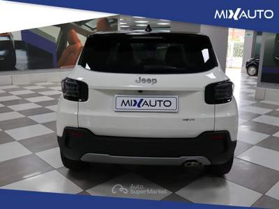 Jeep Avenger 1.2 Turbo E-Hybrid MHEV Summit FWD 100CV AUTO EU6 Con tetto panoramico Bianco usata Latina