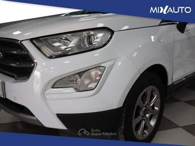 Ford EcoSport 1.0 EcoBoost 100 CV Titanium EU6 Bianco usata Latina
