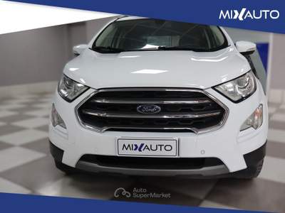 Ford EcoSport 1.0 EcoBoost 100 CV Titanium EU6 Bianco usata Latina