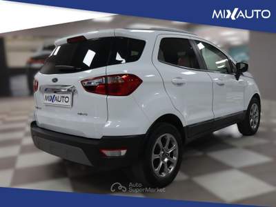 Ford EcoSport 1.0 EcoBoost 100 CV Titanium EU6 Bianco usata Latina