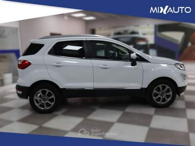 Ford EcoSport 1.0 EcoBoost 100 CV Titanium EU6 Bianco usata Latina