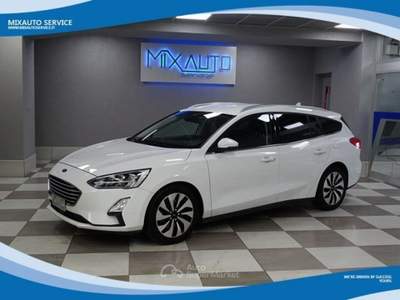 Ford Focus SW 1.5 EcoBlue 120cv Cool &amp; Connect Powershift EU6 Bianco usata Latina