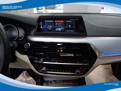 BMW Serie 5 530d Futura D Touring Business Edition EU6 Blu/Azzurro usata Latina