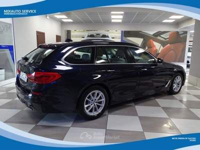 BMW Serie 5 530d Futura D Touring Business Edition EU6 Blu/Azzurro usata Latina