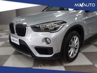 BMW X1 xDrive20d Business AUT EU6 Argento usata Latina