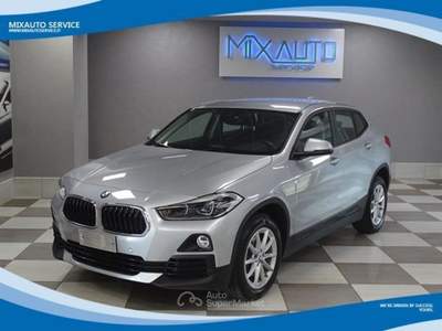 BMW X2 sDrive 18d Business AUT EU6 Argento usata Latina