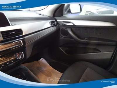 BMW X2 sDrive 18d Business AUT EU6 Argento usata Latina
