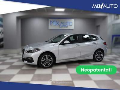 BMW Serie 1 118d d Sport AUT EU6 Grigio usata Latina