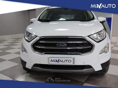 Ford EcoSport 1.0 EcoBoost 100 CV Titanium EU6 Bianco usata Latina