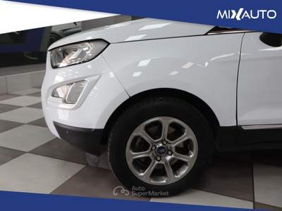 Ford EcoSport 1.0 EcoBoost 100 CV Titanium EU6 Bianco usata Latina