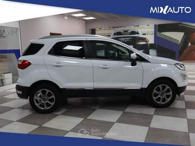 Ford EcoSport 1.0 EcoBoost 100 CV Titanium EU6 Bianco usata Latina