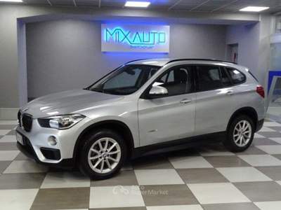 BMW X1 sDrive 18d Advantage AUT EU6 Argento usata Latina