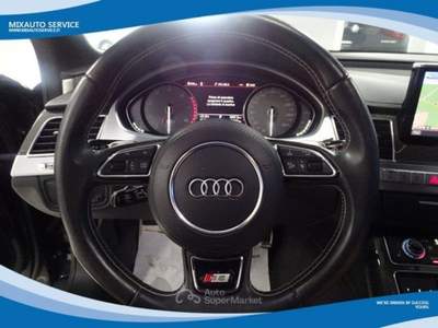 Audi S8 4.0 TFSI 520cv Quattro sTronic EU6B Nero usata Latina