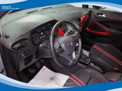 Opel Crossland 1.2 110cv GS Line EU6 Argento usata Latina
